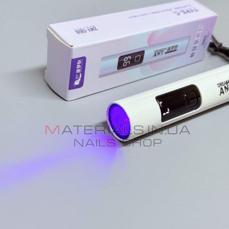 Портативна UV-лампа для манікюру ZMY-068 з акумулятором та зарядкою Type-C