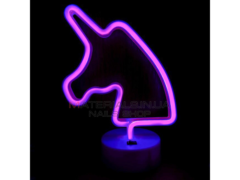 Ночной светильник Neon Lamp series — Unicorn Pink