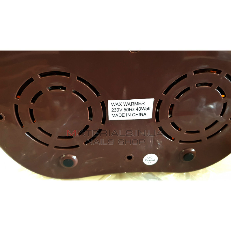 Двойной воскоплав Wax Warmer для разогрева воска и парафина 2х240мл Двойной воскоплав Wax Warmer для разогрева воска и парафина 2х240мл