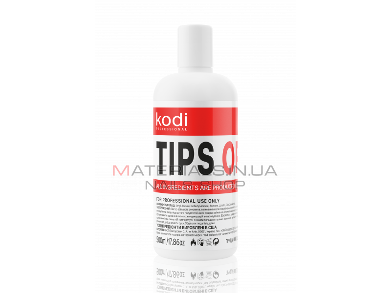 Tips Off Жидкость для снятия гель-лака\/акрила 500 мл.