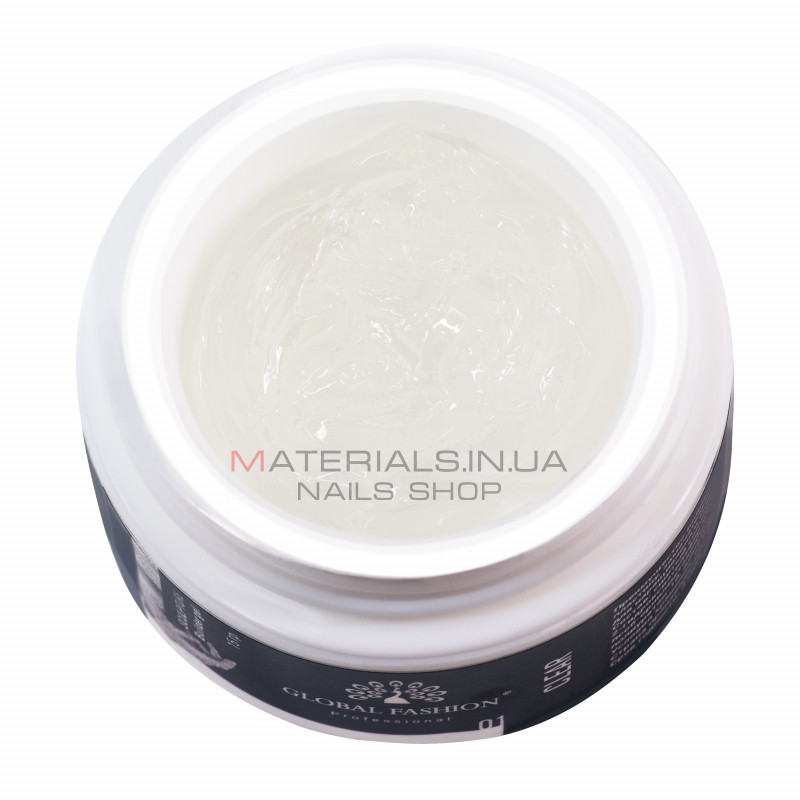 Скульптурний гель SCULPTURE BUILDER GEL15 гр, CLEAR №01 Скульптурний гель SCULPTURE BUILDER GEL15 гр, CLEAR №01