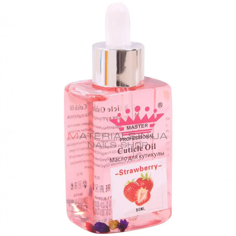 Мастило для кутикули Master 80ml, Полуниця Мастило для кутикули Master 80ml, Полуниця