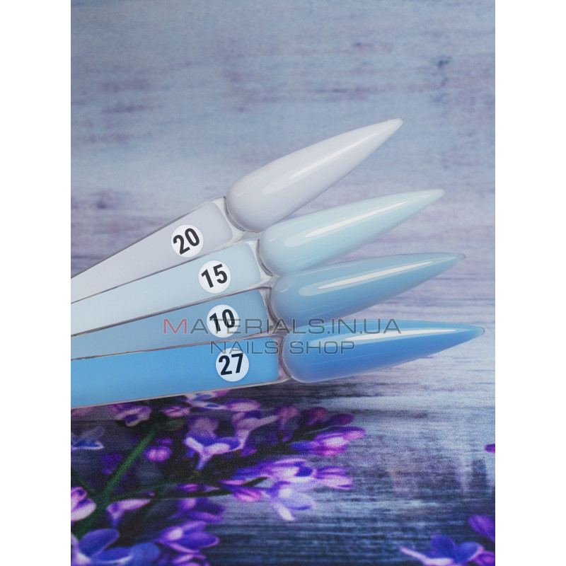 Кольорова френч база для гель лаку Global Fashion, Color French Base Coat 8 мл, 27