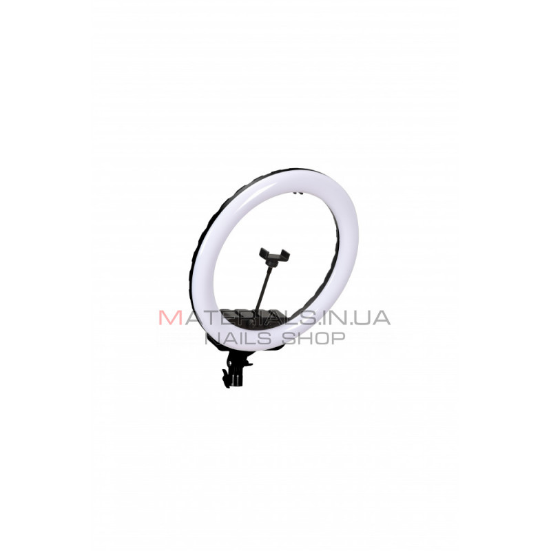 Лампа Кольцевая LED RL-19 Original 46 cm 18" | Remote I 3m cable with plug  I 3 holder I handle bag