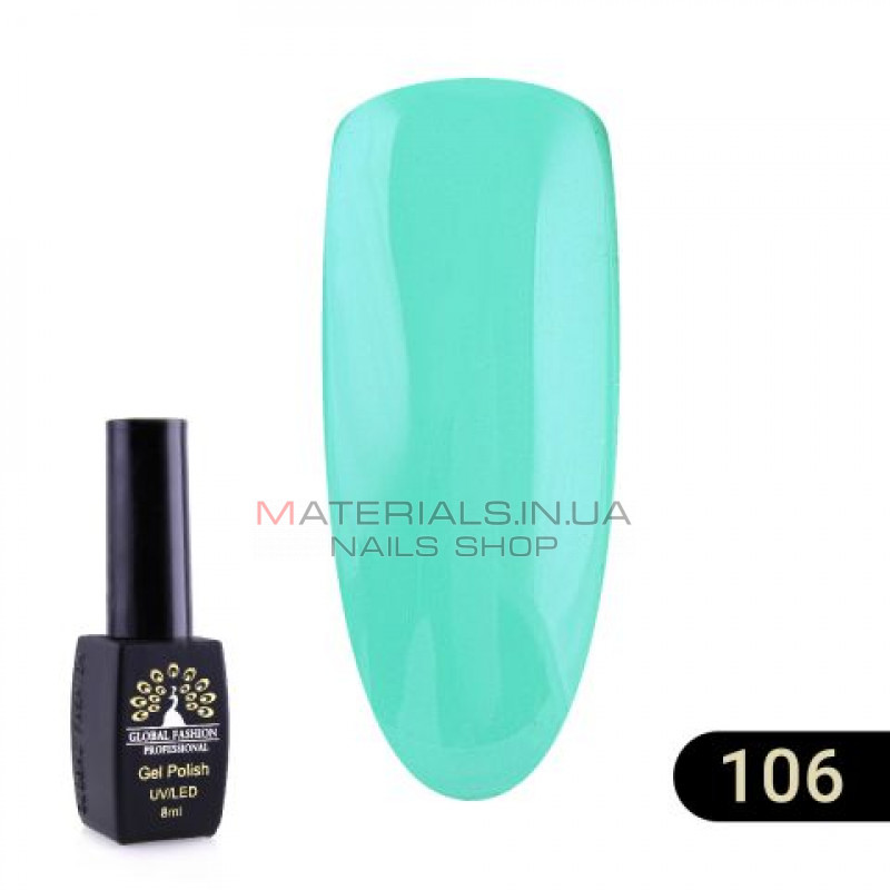 Гель лак BLACK ELITE 106, Global Fashion 8 мл Гель лак BLACK ELITE 106, Global Fashion 8 мл