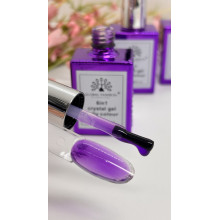 Gel build-up 6 in 1 crystal gel jelly color, 15 ml, 6606
