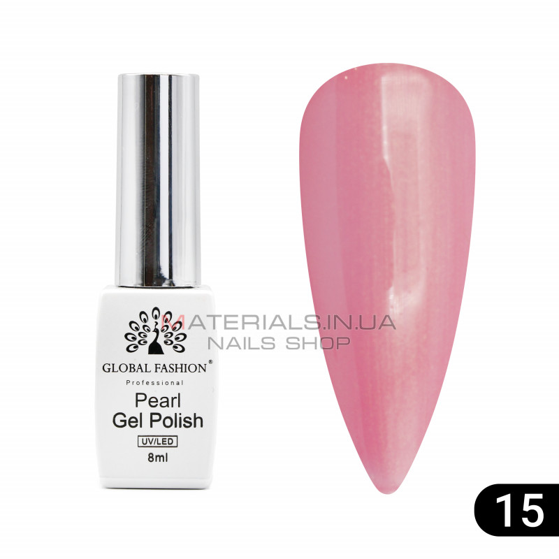Гель лак Pearl 8 мл, 15 Гель лак Pearl 8 мл, 15