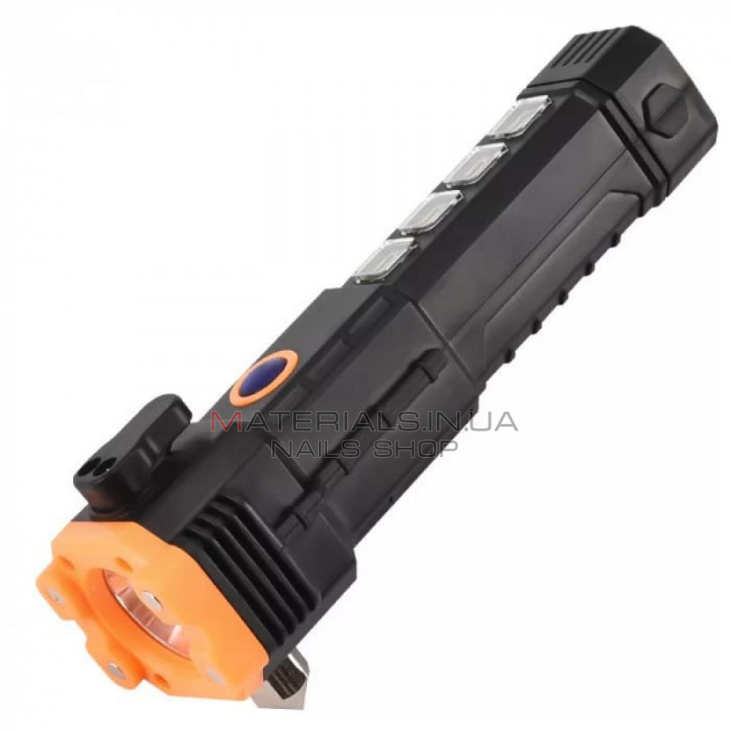 Фонарь ручной Аккумуляторный LED LL-104 XPE LED COB с стеклобоем Фонарь ручной Аккумуляторный LED LL-104 XPE LED COB с стеклобоем