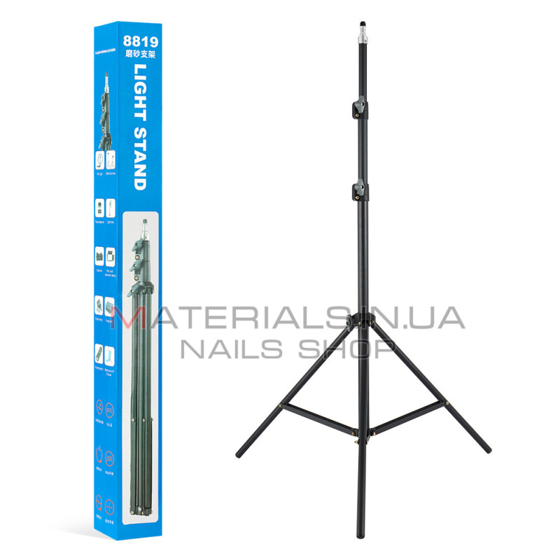 Штатив Tripod світло stand 8819, багатофункціональний, 2,10 м, ¼