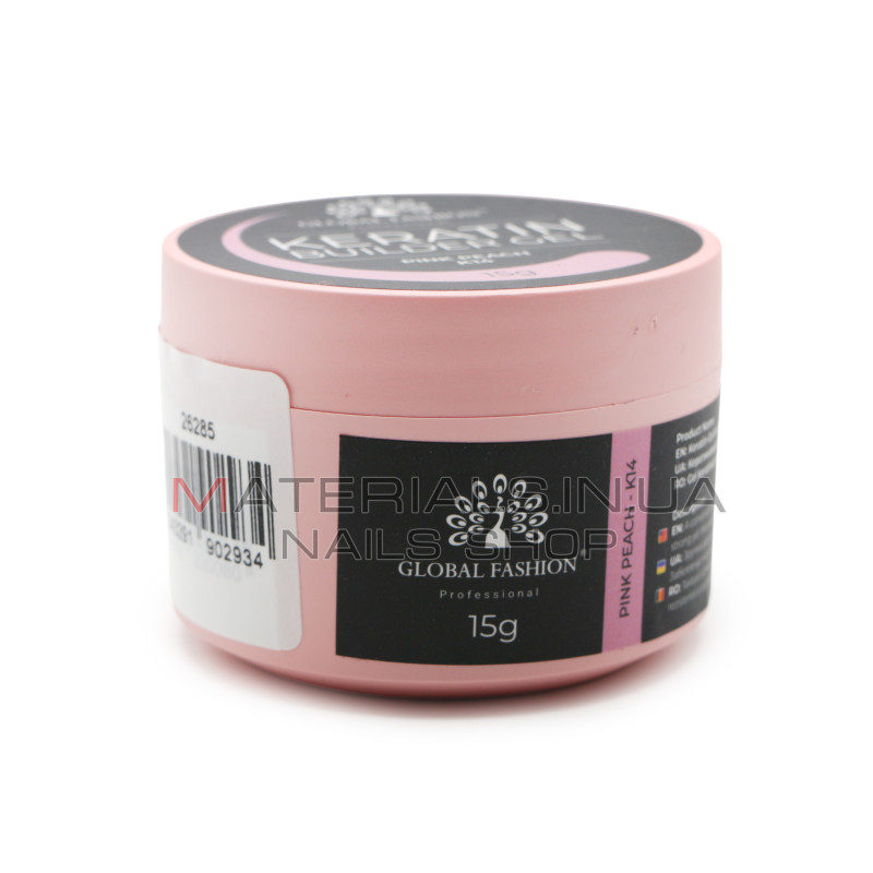 KERATIN BUILDER GEL, Global Fashion, 15 g, K14
