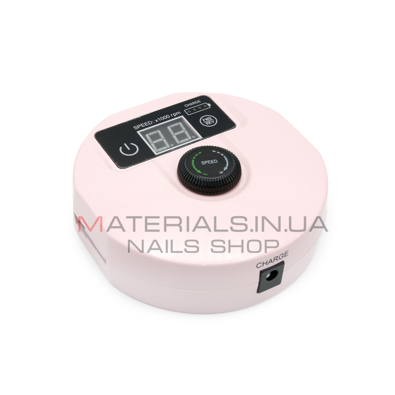 Апарат для манікюру і педикюру ZS-226 pink, на акумуляторі, 35000 об