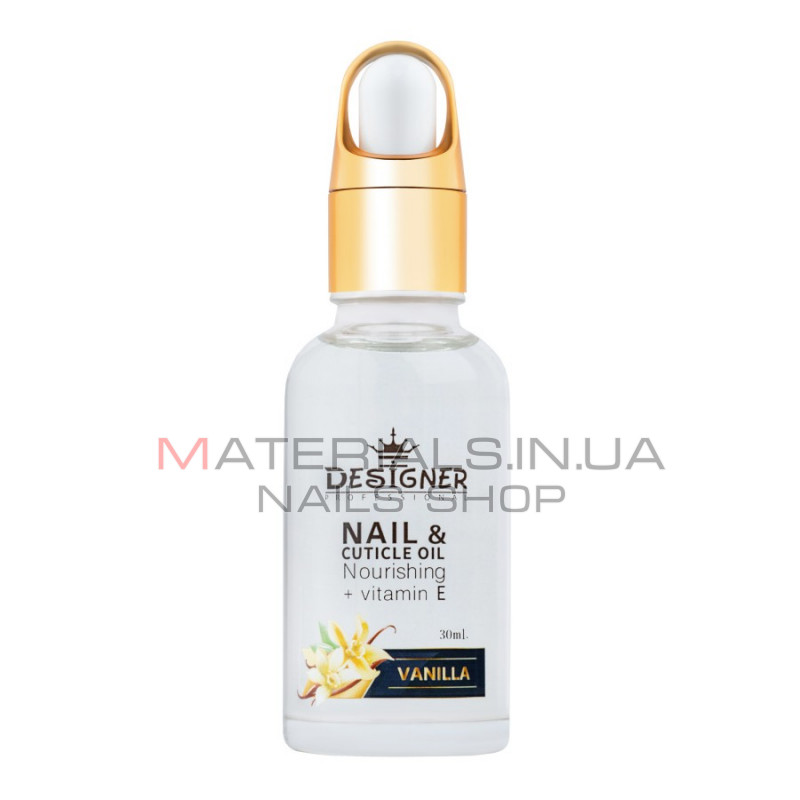 Олія для кутикули 30 мл. (Ваніль №9) - Nail&Cuticle oil від Дизайнер