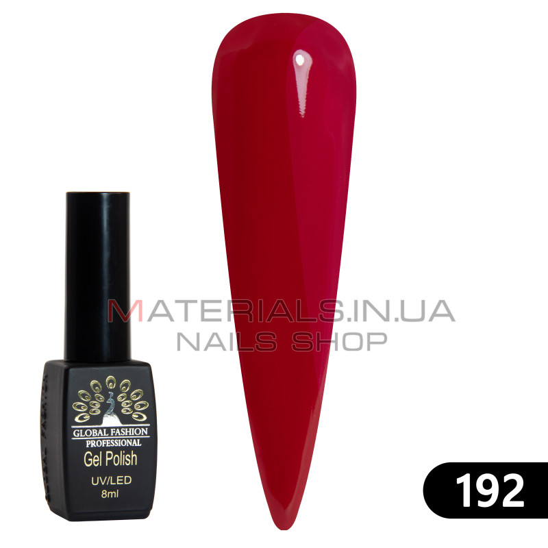 Гель лак BLACK ELITE 192, Global Fashion 8 мл