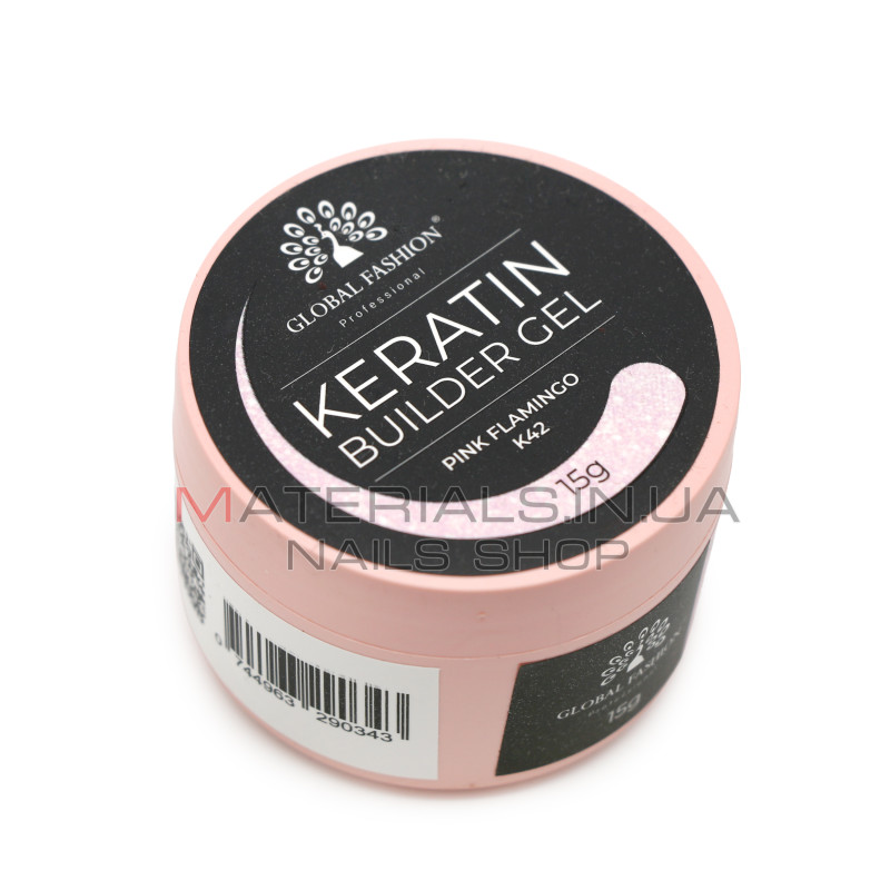 KERATIN BUILDER GEL, Global Fashion, 15 g, K42
