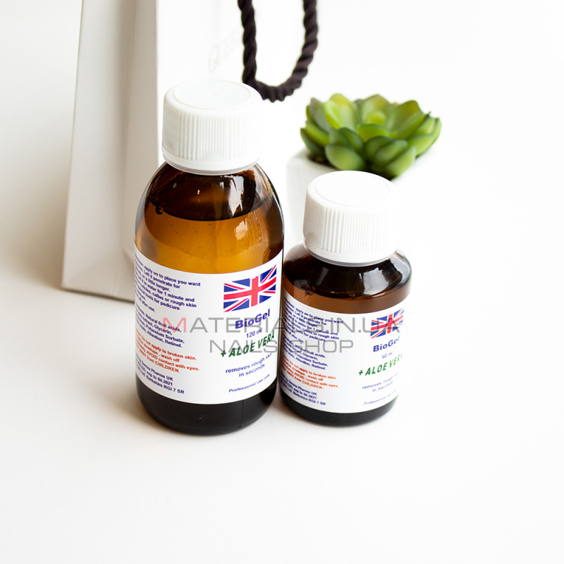 Ремувер для педикюра BioGel (алое вера), 60мл Ремувер для педикюра BioGel (алое вера), 60мл