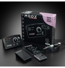 Фрезер Мокс X104 (Чорний) на 45 000 об/хв. та 65W. для манікюру та педикюру