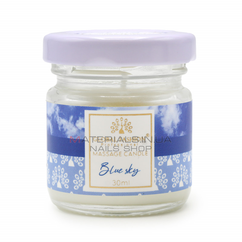 Массажная свеча Global Fashion, 30 ml, Blue sky Массажная свеча Global Fashion, 30 ml, Blue sky