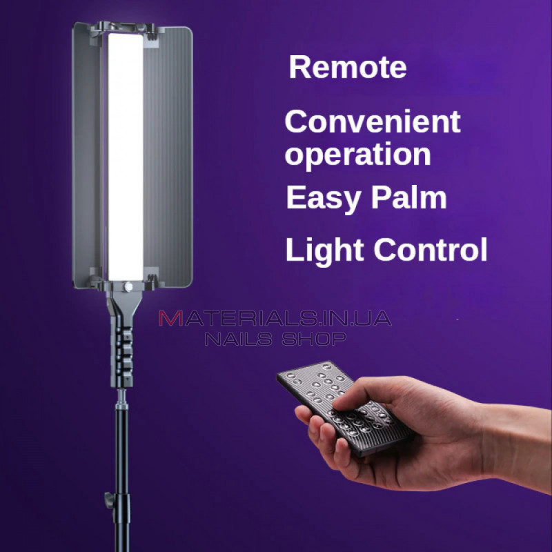 Лампа LED видео Handheld Fill Light Stick R1000 RGB 40x6.5 cm 204 Lights 3000K-6000K 18W 360 ° CRI 95 Лампа LED видео Handheld Fill Light Stick R1000 RGB 40x6.5 cm 204 Lights 3000K-6000K 18W 360 ° CRI 95