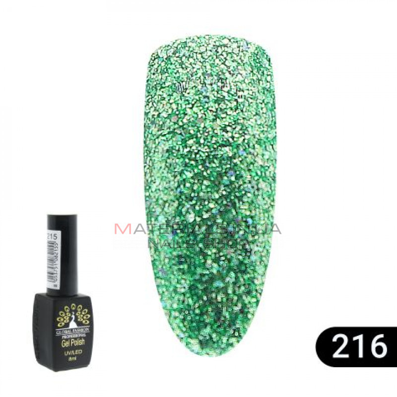 Гель лак BLACK ELITE 216, Global Fashion 8 мл