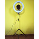 Профессиональная кольцевая лампа с зеркалом MakeUp RL-18II, 60 Вт