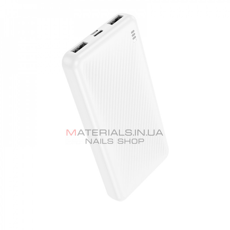 Power Bank 10000 mAh — Borofone BJ55 — White Power Bank 10000 mAh — Borofone BJ55 — White