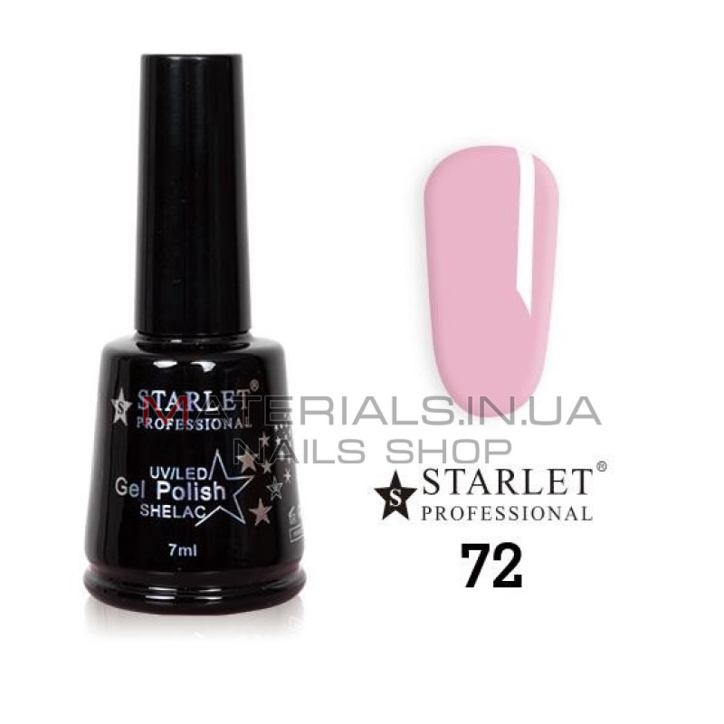 Гель-лаки Starlet Professional №72, "Нимфа"