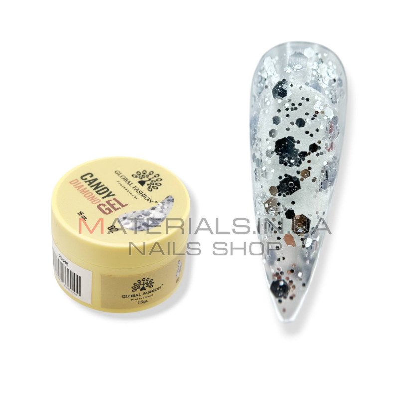 Гель для моделювання нігтів 15 г, Diamond Builder Gel 02