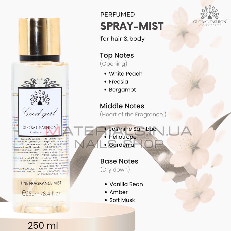 Мист для тела, Global Fashion, Good Girl, 250ml