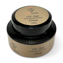 Uv Gel one second dry Bee Nails, Clear, 15г