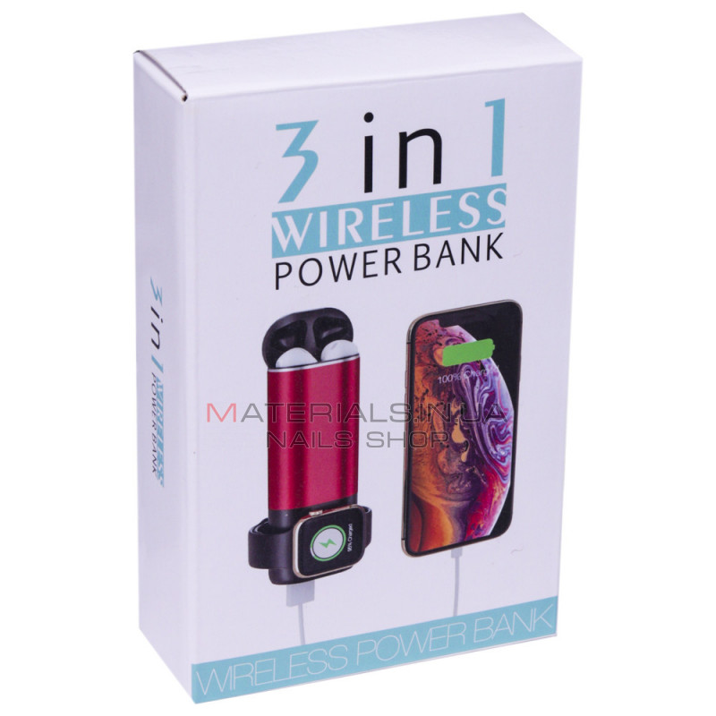 Power Bank 5200 mAh 3 in 1 wireless Power Bank 5200 mAh 3 in 1 wireless