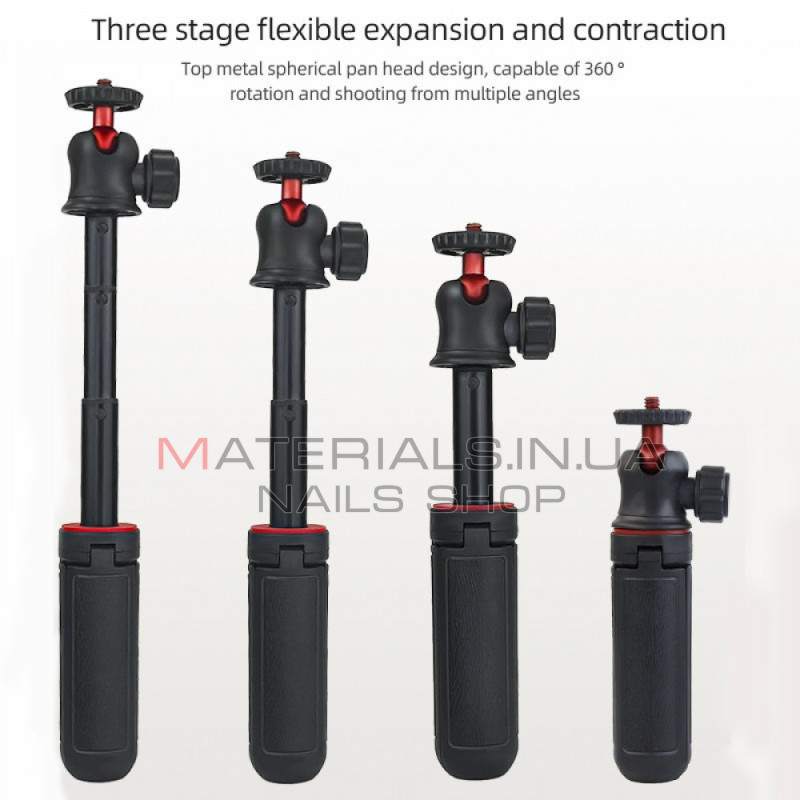 Монопод Tripod Veron VMT-27, Bluetooth-кнопка, 0,27 м