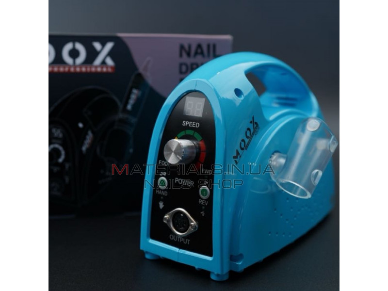 Фрезер Мокс X806 (Light blue) на 55 000 об./мин. и 80W. для маникюра и педикюра