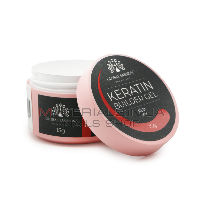 KERATIN BUILDER GEL, Global Fashion, 15 g, K17
