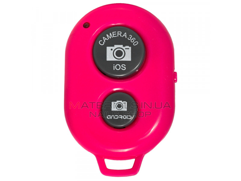 Bluetooth Remote Control For Selfie Stick — Pink