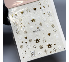 Наклейки Nail Sticker MO-418