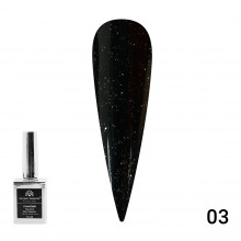 Топ із гліттером Galaxy Top Coat 03, 15 мл