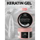 Keratin builder gel, K32, Global Fashion, 15 г