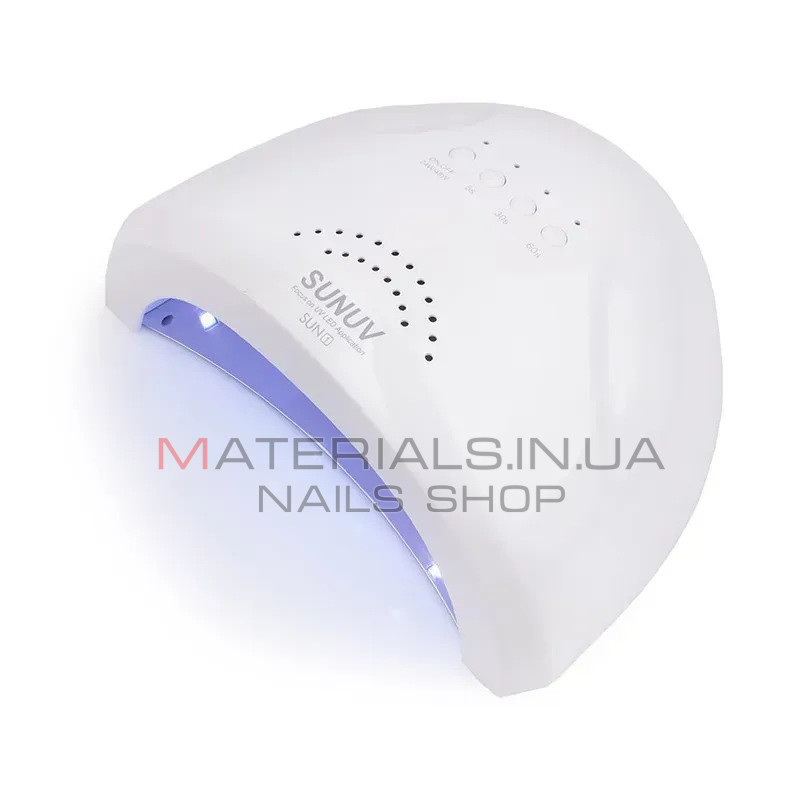 LED UV Лампа SUN1 48W White для манікюру (Оригінал)