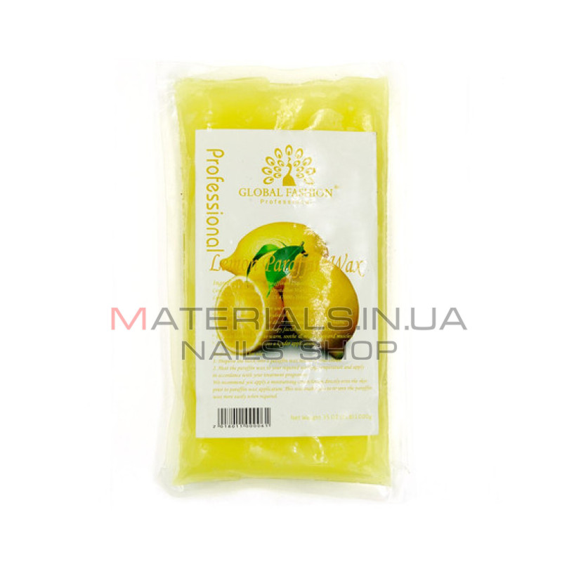 Парафін косметичний ароматизований Global Fashion 450г - Lemon