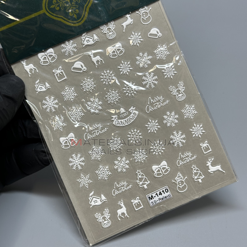 Наклейки Nail Sticker M-1410 Наклейки Nail Sticker M-1410