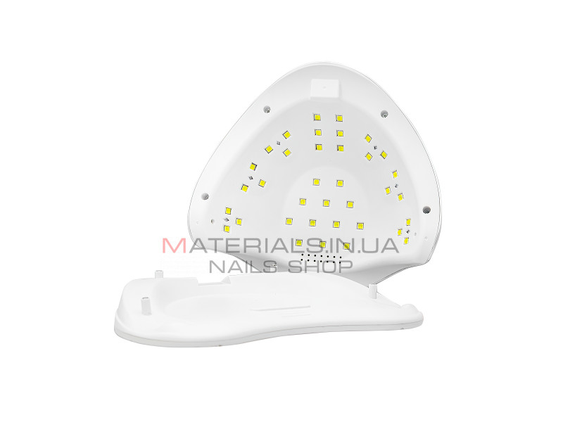 Лампа для ногтей LED/UV 72Вт, Silver, Global Fashion L-1100