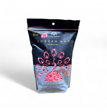 Гарячий плівковий віск Global Fashion Korean Wax, Троянда, 500 г