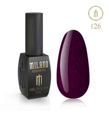 Гель лак MILANO 8 мл № 126