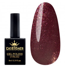 Гель-лак Designer Diamond Kingdom - M340 "Приглушений червоний"