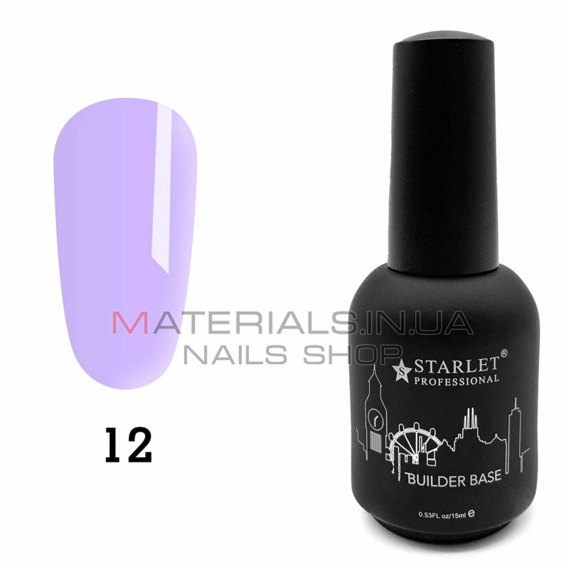 База для наращивания Builder Base Starlet Professional №012, 15 мл
