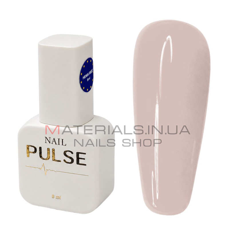 Гель-лак NAIL PULSE Gel Polish №20, 8 мл кремово-персиковий