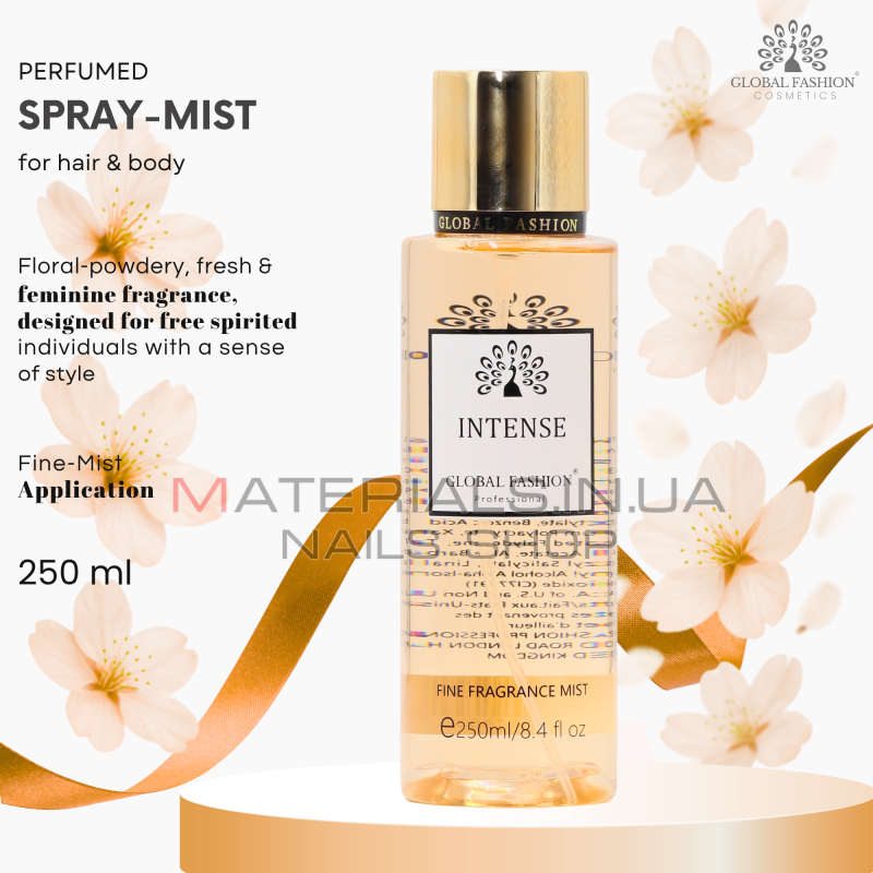 Мист для тела, Global Fashion, Intense, 250ml