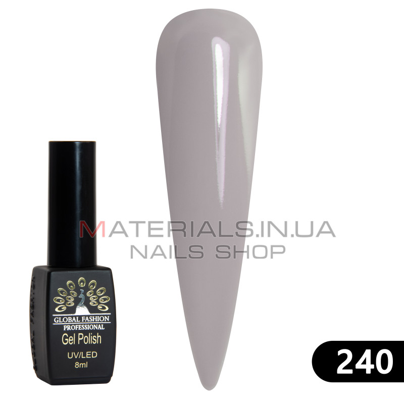 Гель лак BLACK ELITE 240, Global Fashion 8 мл