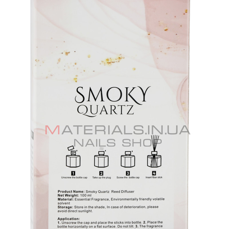 Ароматический диффузор Global Fashion, 100 ml, Smoky quartz
