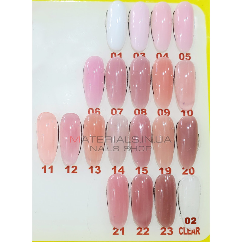 Полигель PolyGel Uv Gel Habibi №001-023, 30г Полигель PolyGel Uv Gel Habibi №001-023, 30г